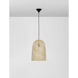 Lampa wisząca rattanowa Boho Saparua Long 30cm - Decolab24