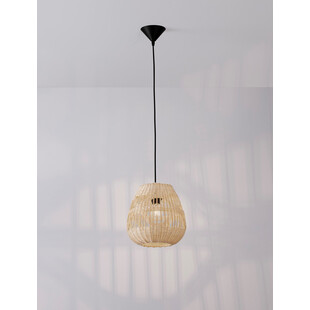 Lampa wisząca rattanowa Boho Saparua III | Decolab24