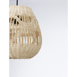 Lampa wisząca rattanowa Boho Saparua III | Decolab24