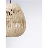 Lampa wisząca rattanowa Boho Saparua III | Decolab24