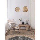 Lampa wisząca rattanowa Boho Saparua III | Decolab24