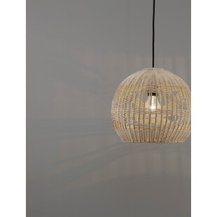 Lampa wisząca rattanowa boho Saparua | Decolab24