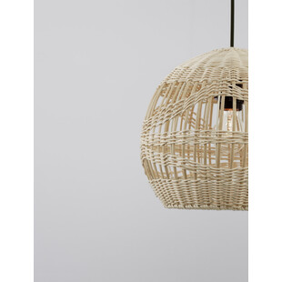 Lampa wisząca rattanowa boho Saparua | Decolab24