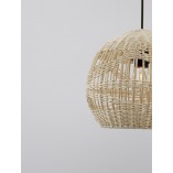 Lampa wisząca rattanowa boho Saparua | Decolab24