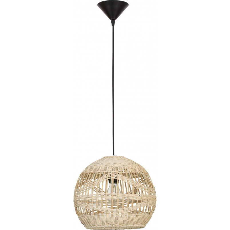 Lampa wisząca rattanowa boho Saparua | Decolab24