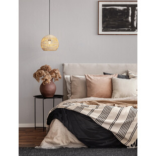 Lampa wisząca rattanowa boho Saparua | Decolab24