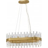 Lampa wisząca kryształowa Taja 80cm | Glamour i elegancja