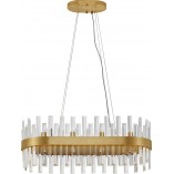 Lampa wisząca kryształowa Taja 80cm | Glamour i elegancja