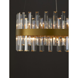 Lampa Kryształowa Glamour Taja 55cm | Decolab24