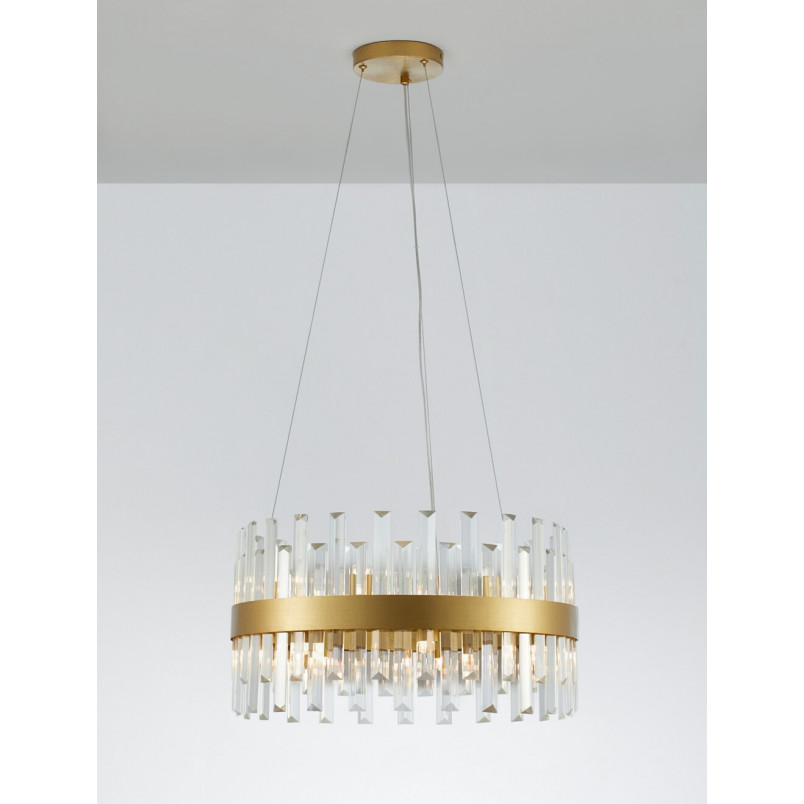 Lampa Kryształowa Glamour Taja 55cm | Decolab24