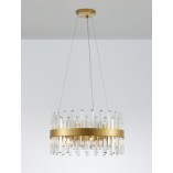 Lampa Kryształowa Glamour Taja 55cm | Decolab24
