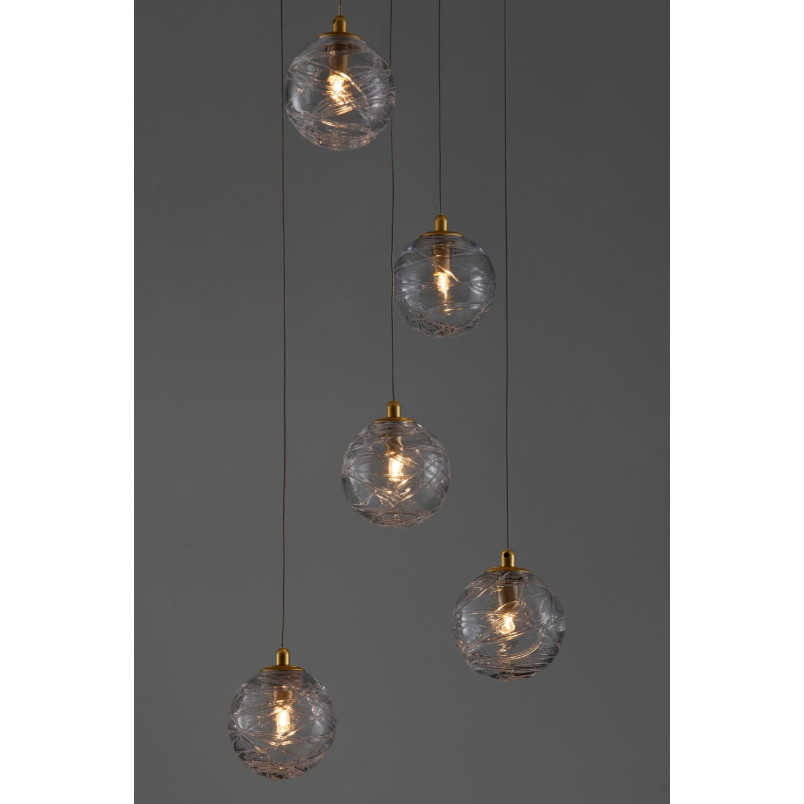 Lampa Nebuu: Szklane Kule Glamour | Decolab24
