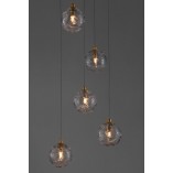 Lampa Nebuu: Szklane Kule Glamour | Decolab24