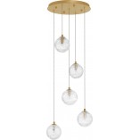 Lampa Nebuu: Szklane Kule Glamour | Decolab24