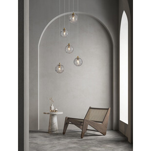 Lampa Nebuu: Szklane Kule Glamour | Decolab24