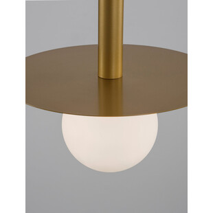 Lampa wisząca szklana kula Glamour Hide 22cm - Decolab24