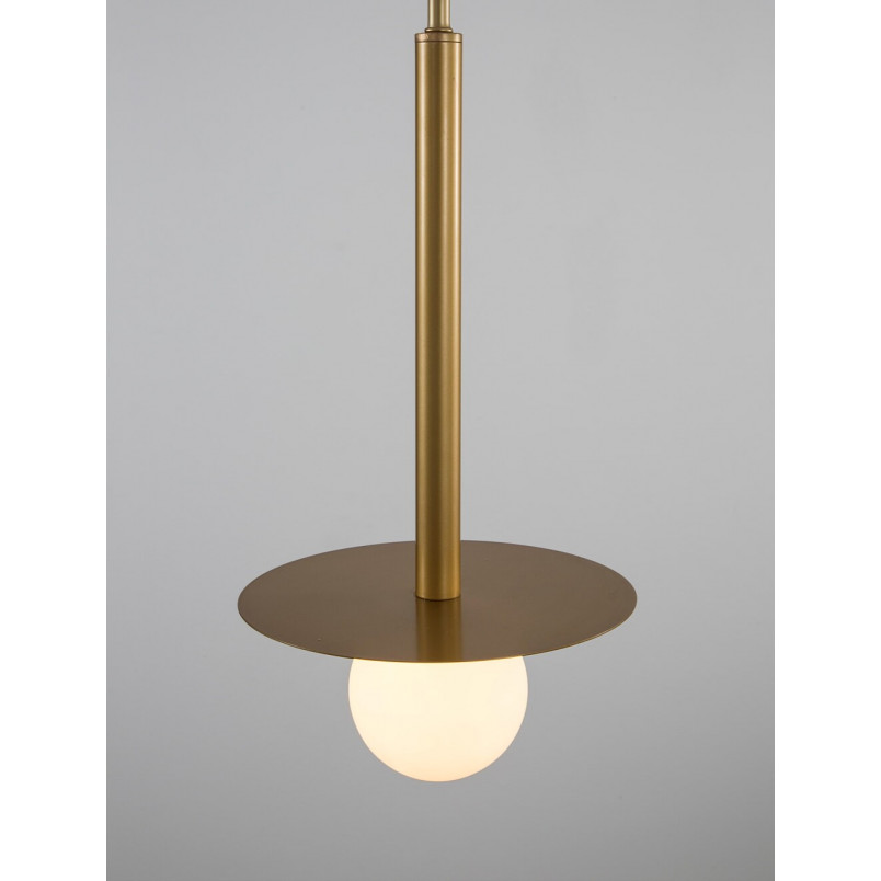 Lampa wisząca szklana kula Glamour Hide 22cm - Decolab24