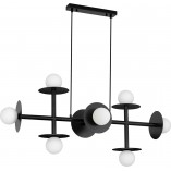 Lampa wisząca Hide Ball VIII | Szkło, czarny | Decolab24
