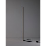 Lampy podłogowe do salonu | Lampa podłogowa minimalistyczna Match LED czarna