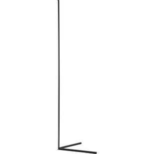 Lampa podłogowa minimalistyczna Match LED czarna