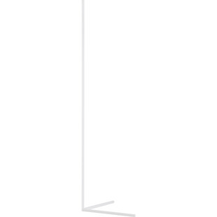 Lampa podłogowa minimalistyczna Match LED biała