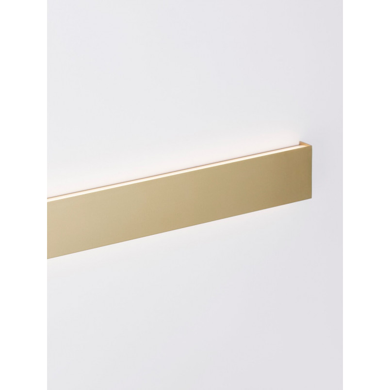 Kinkiet LED Tangel 90cm Złoty - Nowoczesne Oświetlenie