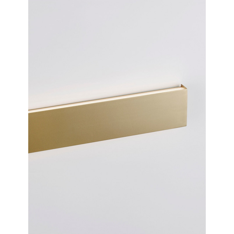 Kinkiet LED Tangel Złoty 60cm - Nowoczesny Design | Decolab24