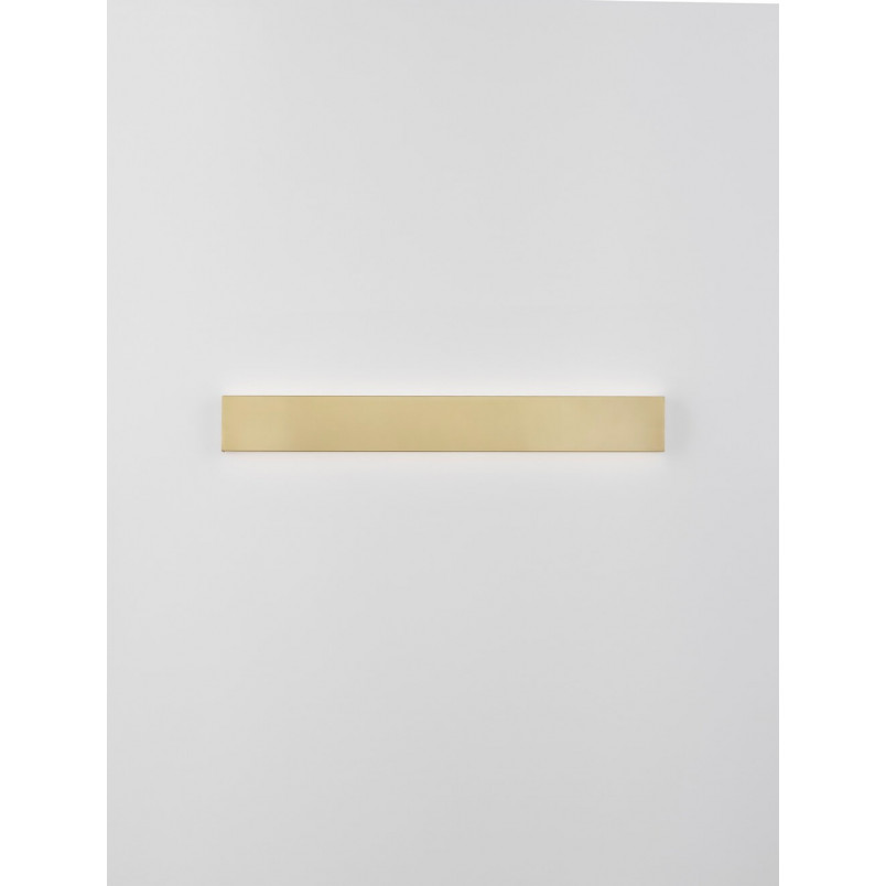 Kinkiet LED Tangel Złoty 60cm - Nowoczesny Design | Decolab24