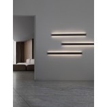 Kinkiet LED Tangel 120cm czarny - Nowoczesny design | Decolab24