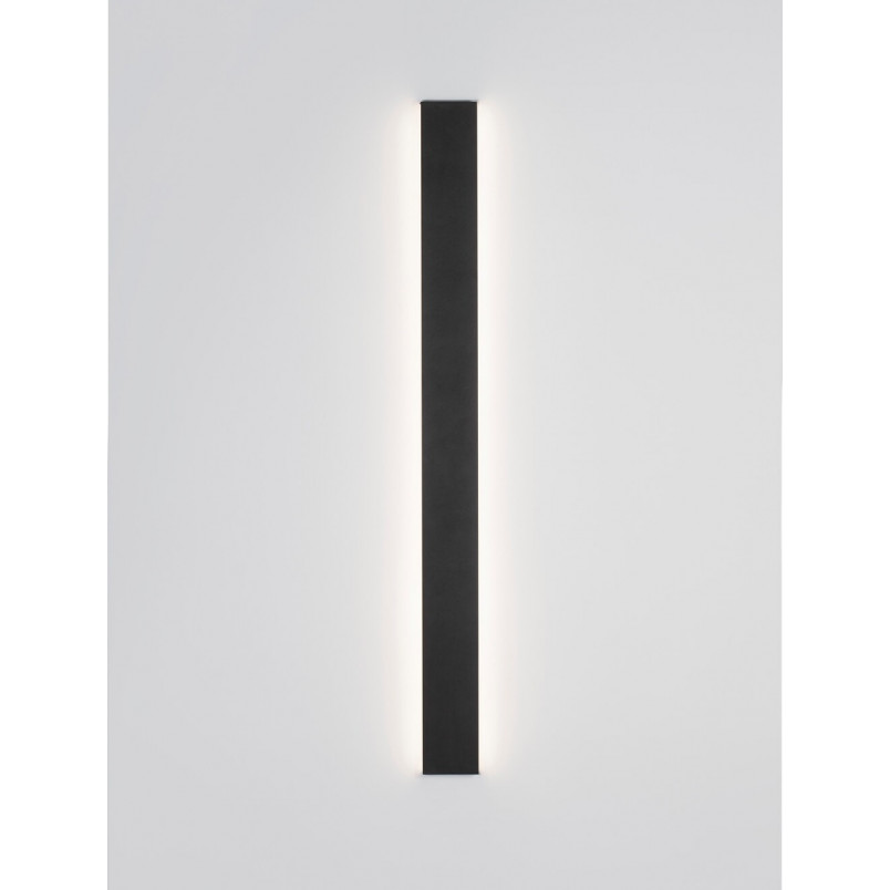 Kinkiet LED Tangel czarny 90cm - Nowoczesne oświetlenie