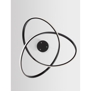 Lampa wisząca Wave LED czarna | Nowoczesny design - Decolab24