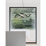 Lampa wisząca Wave LED czarna | Nowoczesny design - Decolab24