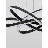 Lampa Wisząca Wave LED Czarna | Nowoczesny Design - Decolab24