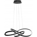 Lampa Wisząca Wave LED Czarna | Nowoczesny Design - Decolab24