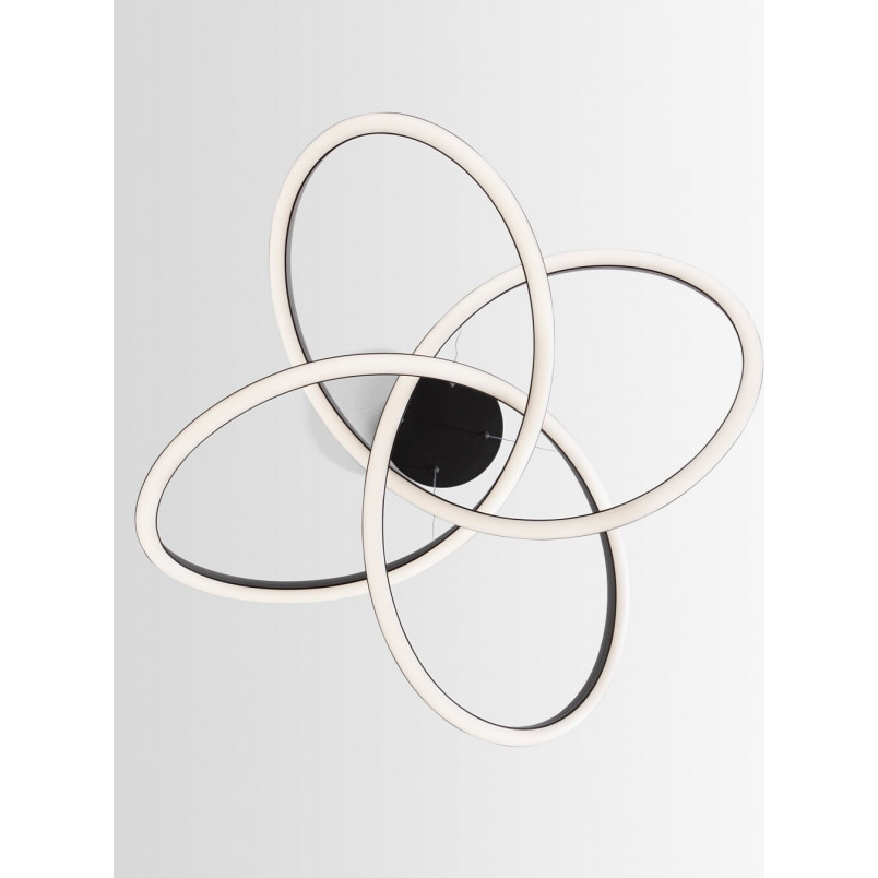 Lampa Wisząca Wave LED Czarna | Nowoczesny Design - Decolab24