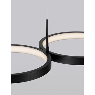 Lampa Wisząca Raan LED Czarna | Nowoczesne Oświetlenie