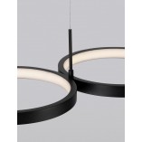 Lampa Wisząca Raan LED Czarna | Nowoczesne Oświetlenie