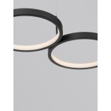 Lampa Wisząca Raan LED Czarna | Nowoczesne Oświetlenie