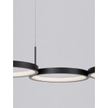 Lampa Wisząca Raan LED Czarna | Nowoczesne Oświetlenie