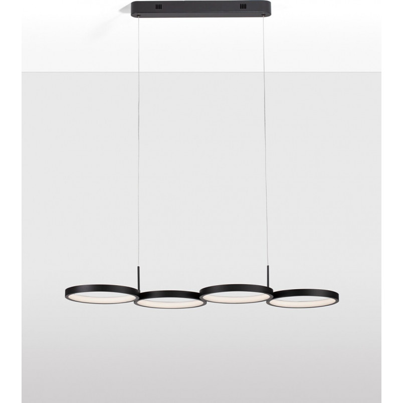 Lampa Wisząca Raan LED Czarna | Nowoczesne Oświetlenie