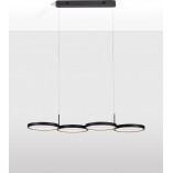 Lampa Wisząca Raan LED Czarna | Nowoczesne Oświetlenie