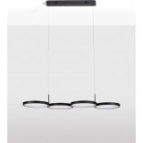 Lampa Wisząca Raan LED Czarna | Nowoczesne Oświetlenie