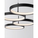 Lampa Wisząca Raan LED Czarna | Nowoczesne Oświetlenie