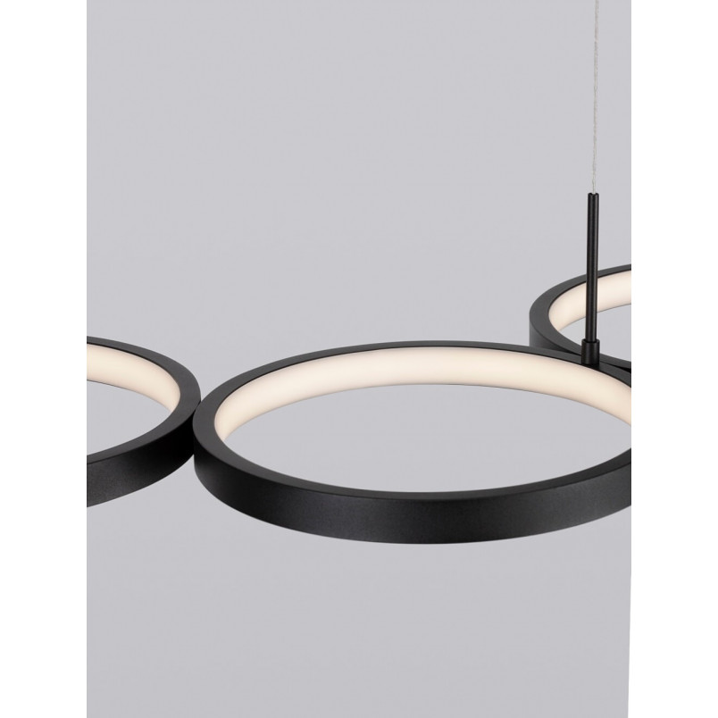 Lampa Wisząca Raan LED Czarna | Nowoczesne Oświetlenie