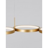 Lampa Wisząca Mosiężna LED Raan - Nowoczesny Design | Decolab24