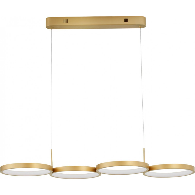 Lampa Wisząca Mosiężna LED Raan - Nowoczesny Design | Decolab24