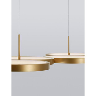 Lampa Wisząca Mosiężna LED Raan - Nowoczesny Design | Decolab24