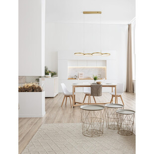 Lampa Wisząca Mosiężna LED Raan - Nowoczesny Design | Decolab24