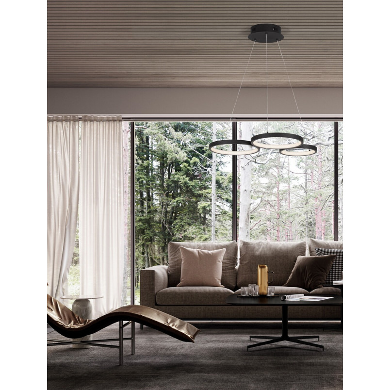 Lampa wisząca Raan LED - Nowoczesny design, 55cm | Decolab24