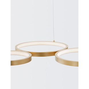 Lampa Wisząca Mosiężna Raan LED | Nowoczesny Design